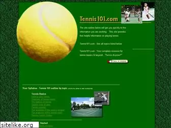 tennis101.com