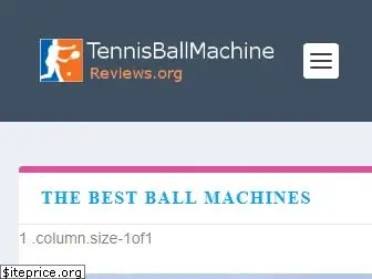 tennisballmachinereviews.org