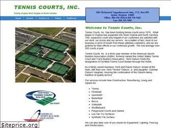 tenniscourtsinc.net