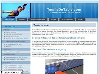 tennisdetable.com