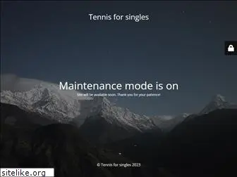 tennisforsingles.com