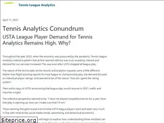 tennisleagueanalytics.com