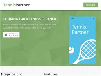 tennispartnerapp.com