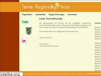 tennisregionalliga-west.de