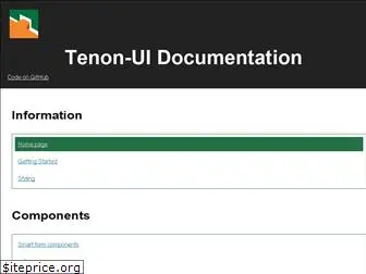 tenon-ui.info