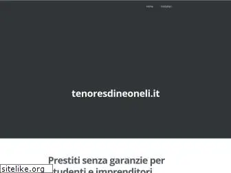 tenoresdineoneli.it