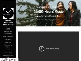 tenthousandhoursmusic.com