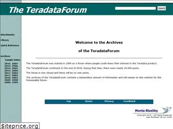 teradataforum.com