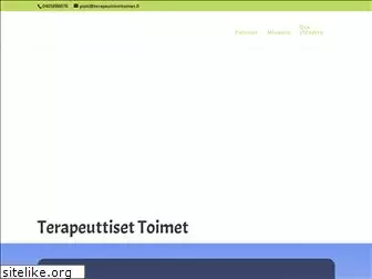 terapeuttisettoimet.fi