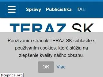 www.teraz.sk website price