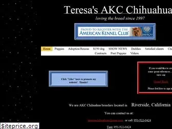 teresaschihuahuas.com