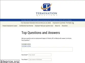 terminationquestions.com