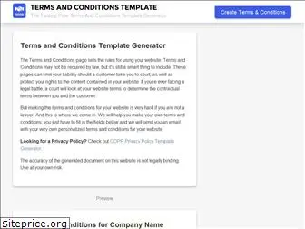 termsandconditionstemplate.net