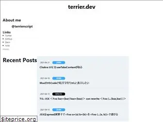 terrier.dev