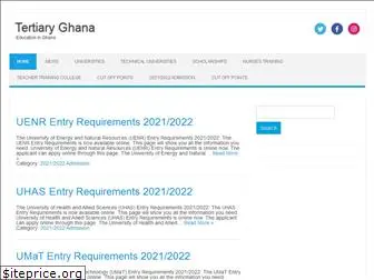 tertiaryghana.com