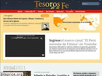 tesorosdelafe.com