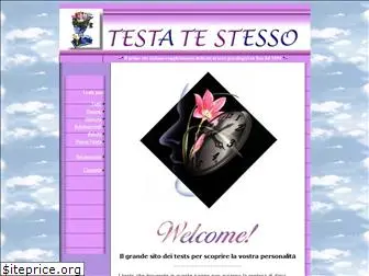testatestesso.it - indice dei test psicologici e della personalita´ testa te stesso