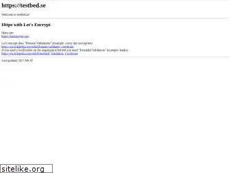 testbed.se