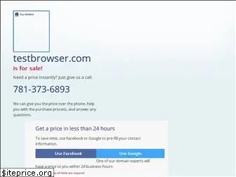 testbrowser.com