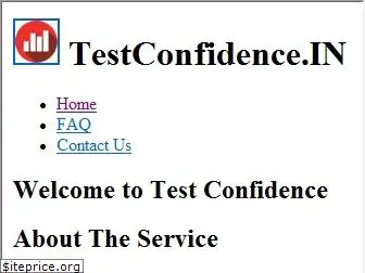testconfidence.in