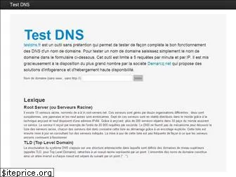 testdns.fr