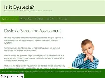 testdyslexia.com