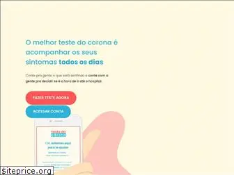 testedocorona.com.br