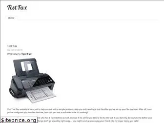 testfax.net