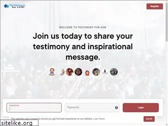 testimonyforgod.com