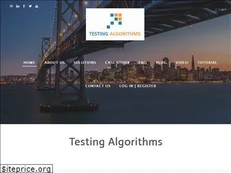 testingalgorithms.com