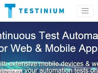 testinium.com