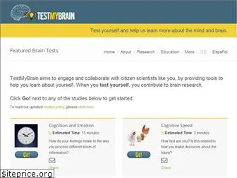 testmybrain.org