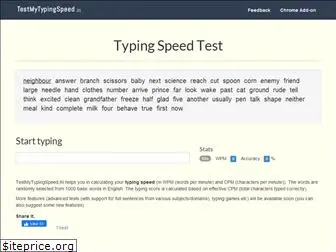 testmytypingspeed.in