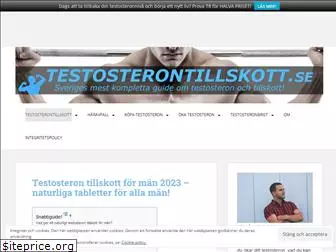 testosterontillskott.se