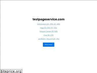 testpageservice.com