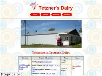 tetznerdairy.com