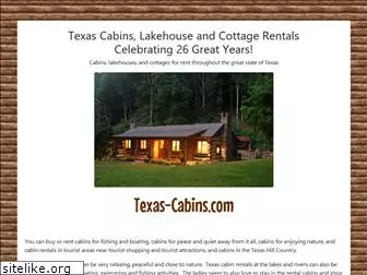 texas-cabins.com