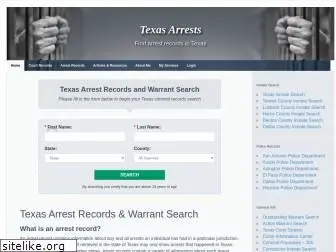 texasarrests.org