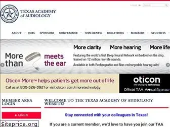 texasaudiology.org