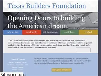 texasbuildersfoundation.org