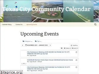 texascitycommunitycalendar.com