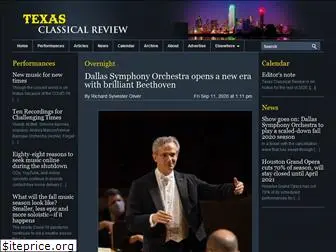 texasclassicalreview.com