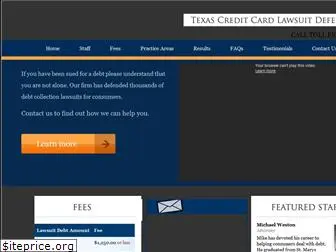 texascreditcardlawsuit.com