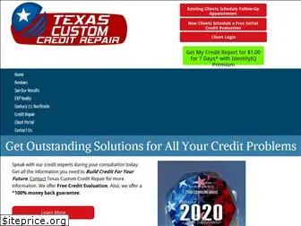 texascustomcreditrepair.com