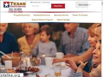 texaselectricservice.com