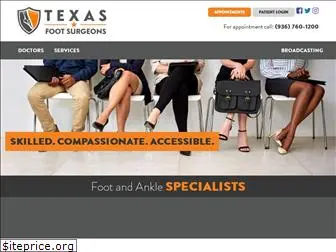 texasfootsurgeons.com