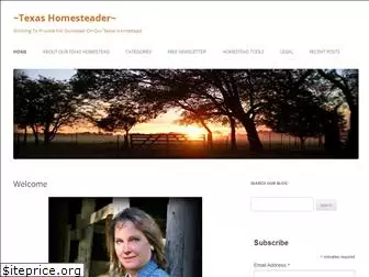 texashomesteader.com