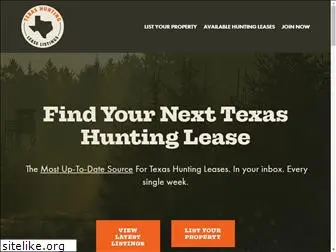 texashuntingleaselistings.com