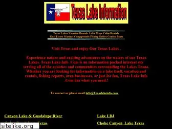 texaslakeinfo.com