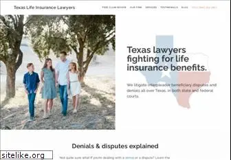 texaslifeinsurancelawyers.com